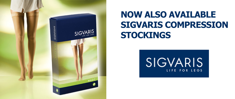 Find the highest quality Sigvaris compression stockings from us.